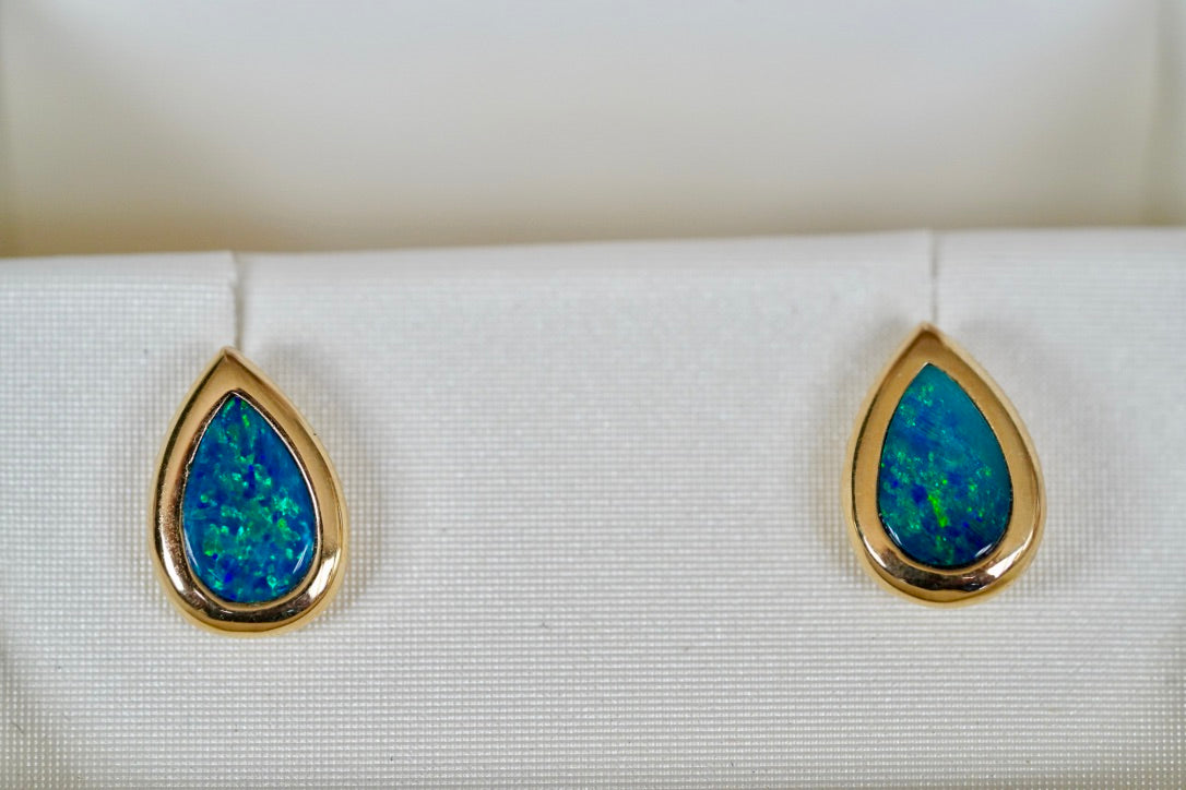 Opal Doublet Earrings #3008